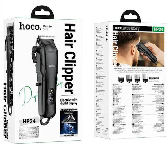 Hoco Rechargeable Hair Clipper Black HP24
