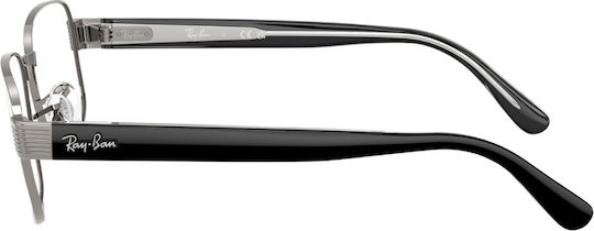 Ray Ban Men's Metal Prescription Eyeglass Frames Silver RB6529 2502