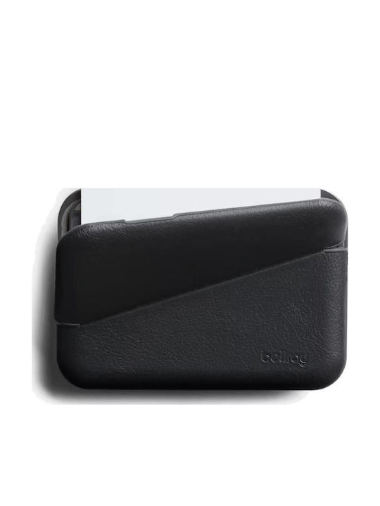 Flip Case Leather Men's Wallet Classic with RFID Black