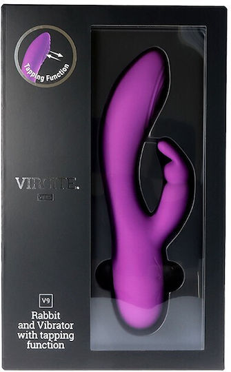 Virgite Vibrator G-Spot 20cm Purple