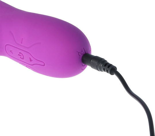 Virgite Vibrator G-Spot 20cm Purple