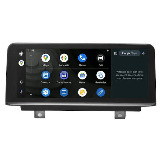 Bizzar Auto-Audiosystem für BMW X3 2011 – 2013 Bluetooth USB AUX Eingebautes Wi-Fi GPS Apple CarPlay Android Auto mit 8,8" Touchscreen