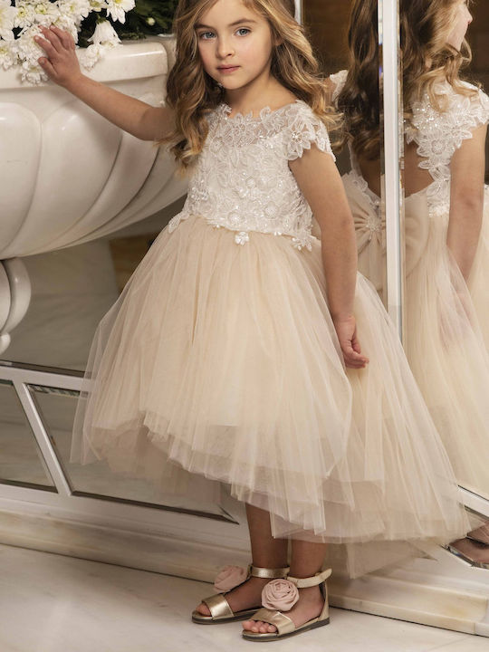 Dolce Bambini Beige Taufkleid