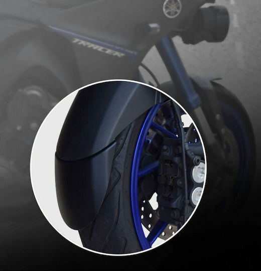 Ermax Motorrad Schmutzfänger für Yamaha MT-09 Schwarz 1Stück
