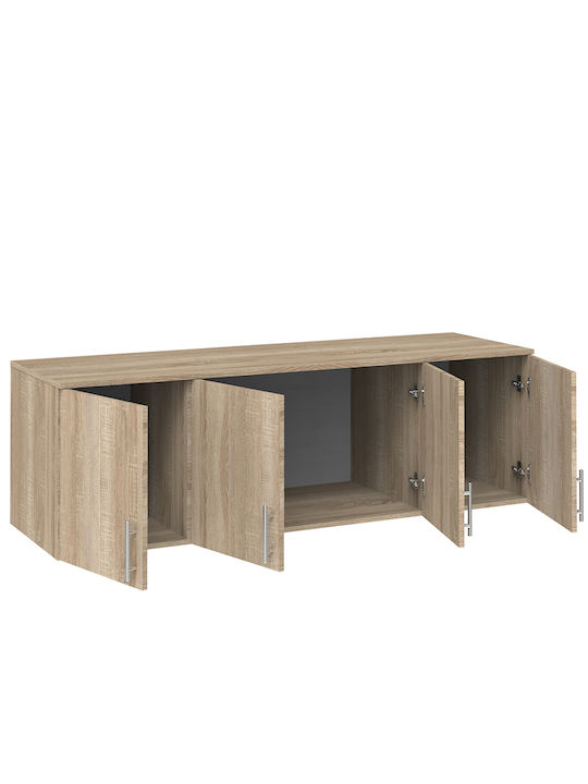 Loft Rectangular Loft Closet made of Particleboard 50x160cm 000941 1pcs