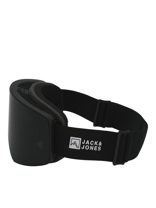 Jack & Jones Ski- & Snowboardbrille Erwachsene mit Linse Getönt in Schwarz Farbe