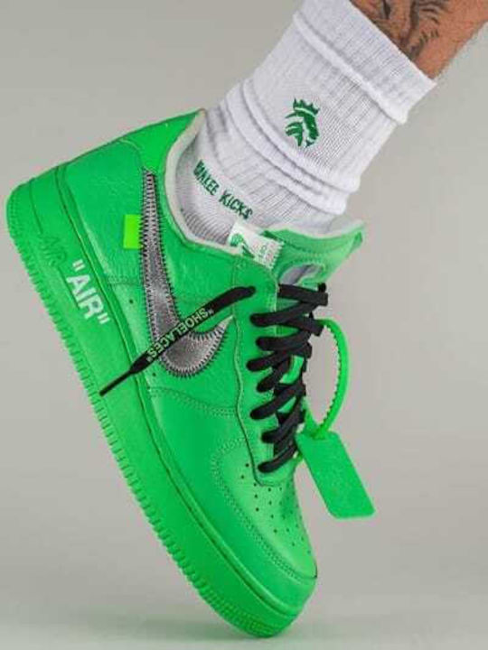 Nike Air Force 1 Low Brooklyn Sneakers Πράσινα Nike Air Force 1 Low Brooklyn Sneakers Πράσινα