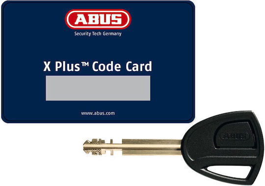 Abus Granit Victory X Plus Roll Up 68 Motorcycle Disc Brake Lock in Yellow