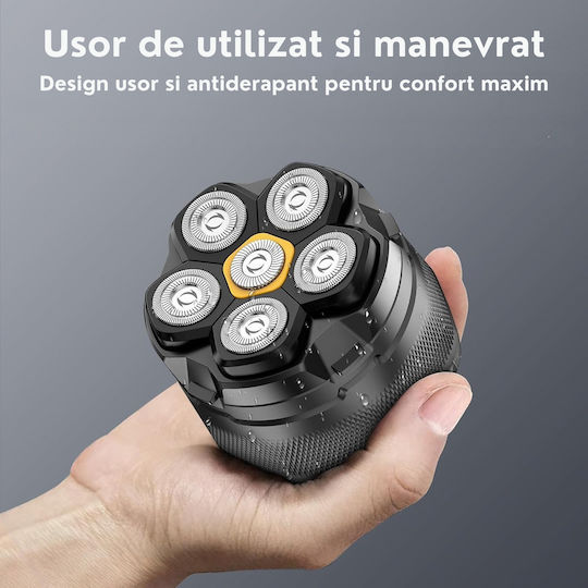 Invincio Rotativ Aparat de Ras Electric Față / Corp Reîncărcabil