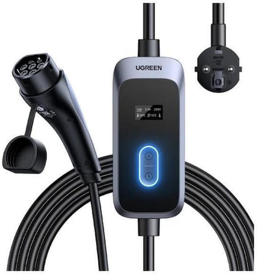 Ugreen EV706 Portable 3.5kW Charging Station with Built-in Cable Type 2 (25832)