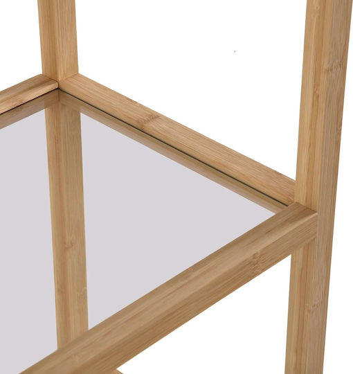 Bücherschrank Bambus 77x33.8x111cm