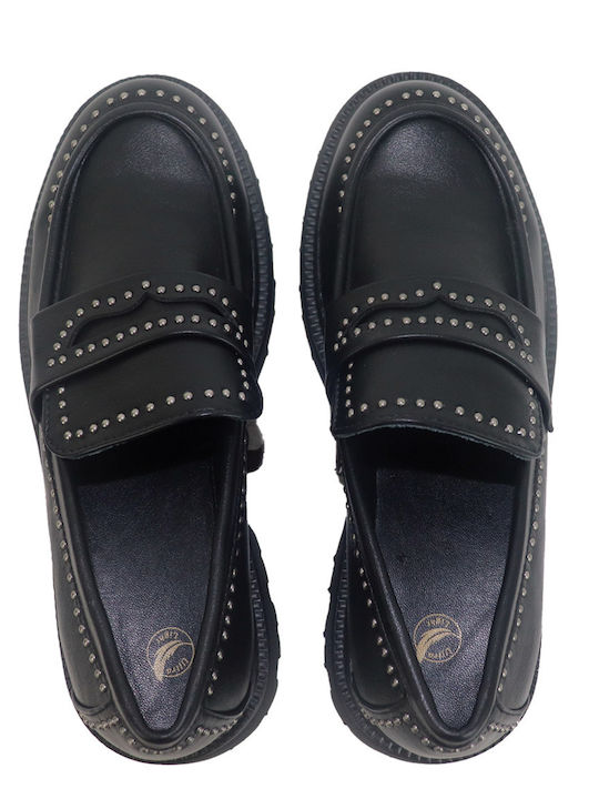 Women's Loafers in Black Color