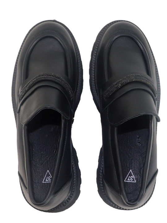 Women's Loafers in Black Color