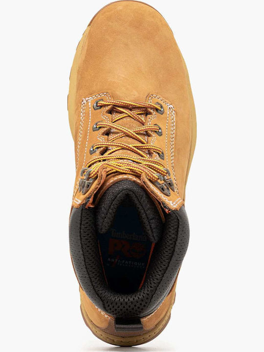 Leder Gelb Stiefel