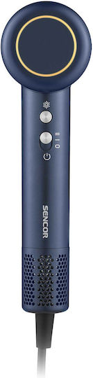 Sencor Πιστολάκι Μαλλιών Turbo με Φυσούνα 1500W