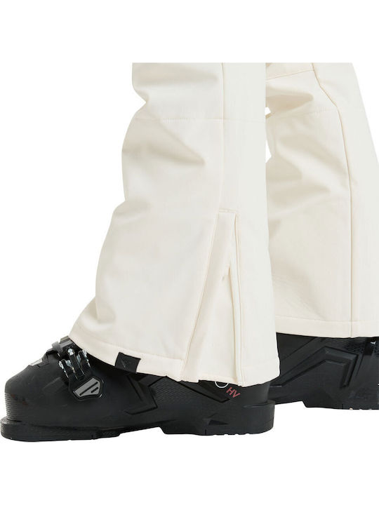 Roxy Rising High ERJTP03295-WCF0 Women's Trousers for Ski & Snowboard Soft Shell White