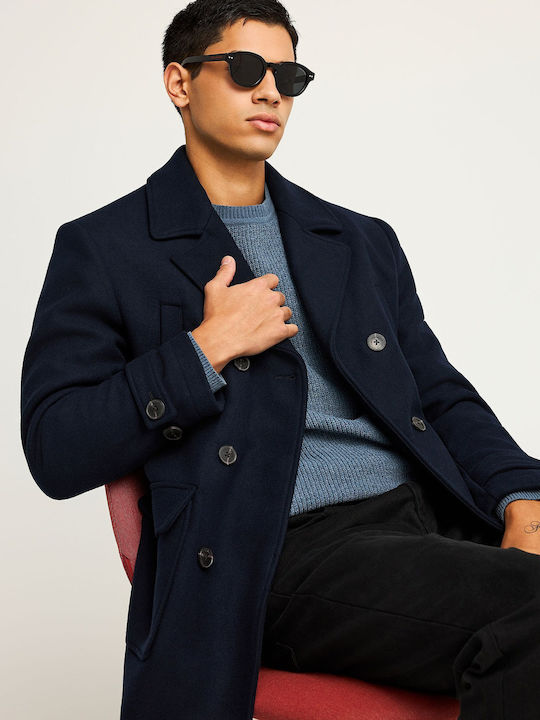 Men's Coat Navy Blue