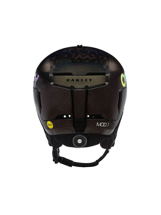 Oakley Mod3 Ανδρικό Κράνος για Σκι & Snowboard σε Μαύρο Χρώμα