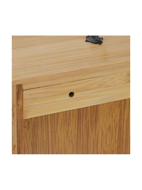 Relaxdays Caseta Pentru Ceai / Cafea Cu Capac Din Lemn Maro 29x11.5x30cm