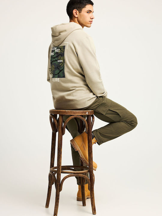 Sweatshirt with Hood Gray