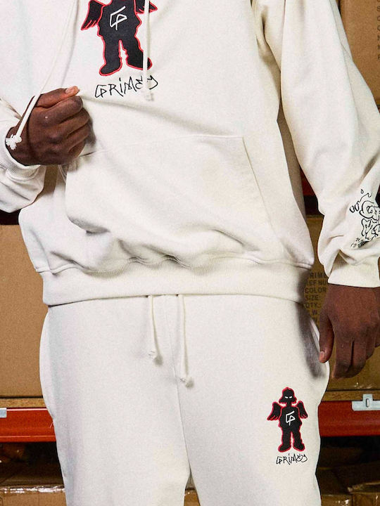 Pantaloni de trening Ecru