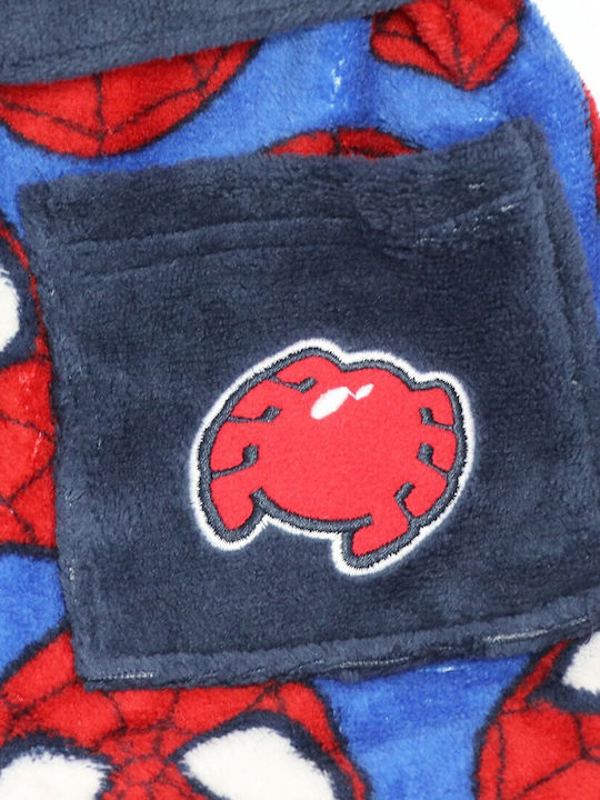 Marvel Kids' Robe Winter Fleece Blue