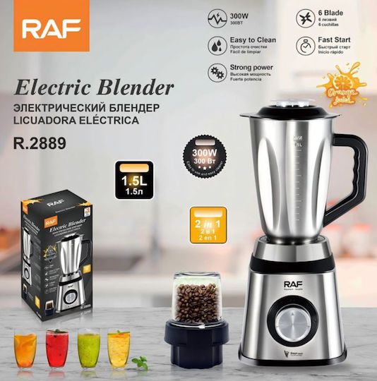 Raf Mixer 10 l 2300W Silber R.2889