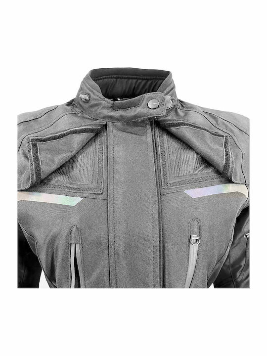 AGVpro Aurora Women's Motorcycle Jacket Cordura 4 Seasons Waterproof Black