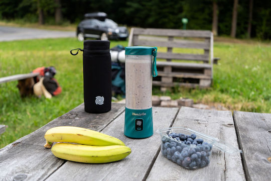 BlendyGo Blender with Plastic Jug 550 ml Green