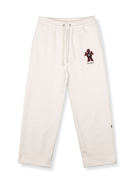 Pantaloni de trening Ecru