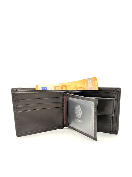 Leather Men's Wallet Classic Black