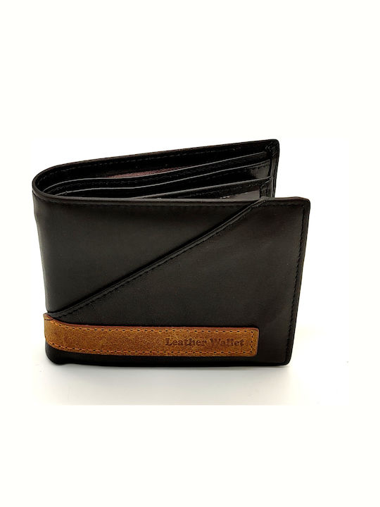 Leather Men's Wallet Classic Black