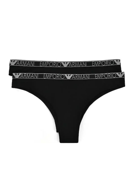 Βαμβακερά Γυναικεία Brazil 2Pack Black