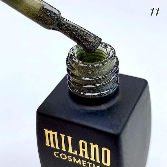 Milano Cosmetic Prizma Halb-permanenter Nagellack 11 Katzenauge 8ml 1Stück