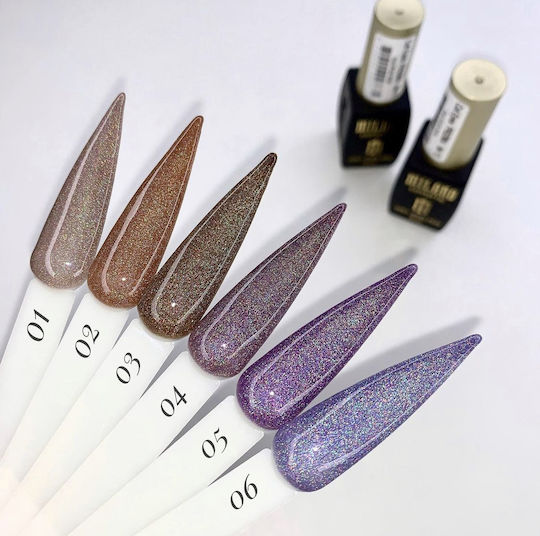 Milano Cosmetic Prizma Хибриден Лак за Нокти 01 Котешко око 8мл 1бр