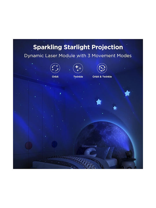 Govee Smart Projektor Dekorative Tischlampe Aurora LED RGBW