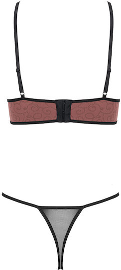 Sp Morgiana Schwarz Sexy Dessous-Set