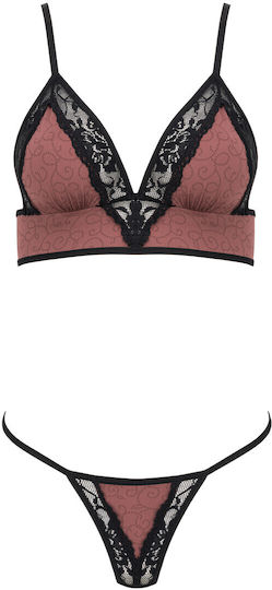 Sp Morgiana Schwarz Sexy Dessous-Set