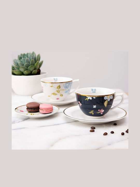 Laura Ashley Cană Cappuccino Din porțelan Multicolor 260ml