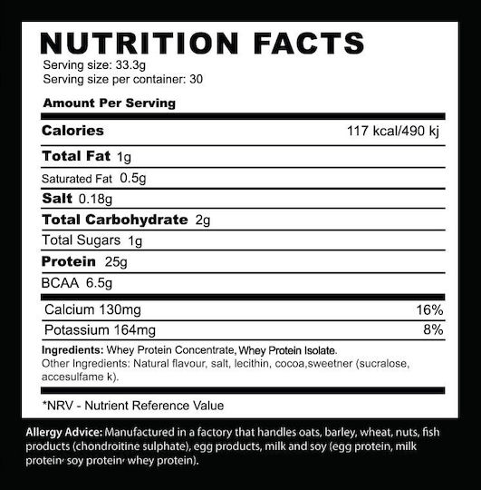 Fire & Spear Whey Protein Πρωτεΐνη Ορού Γάλακτος Χωρίς Γλουτένη με Γεύση Chocolate Coconut 2kg