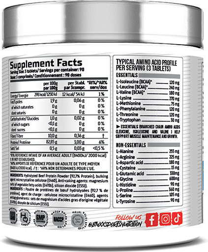 BMXX Beef Amino 270 Таблетки
