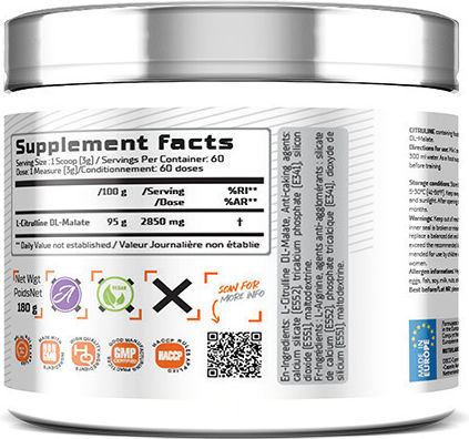 BMXX Citruline 180gr 60 Portionen Apfel