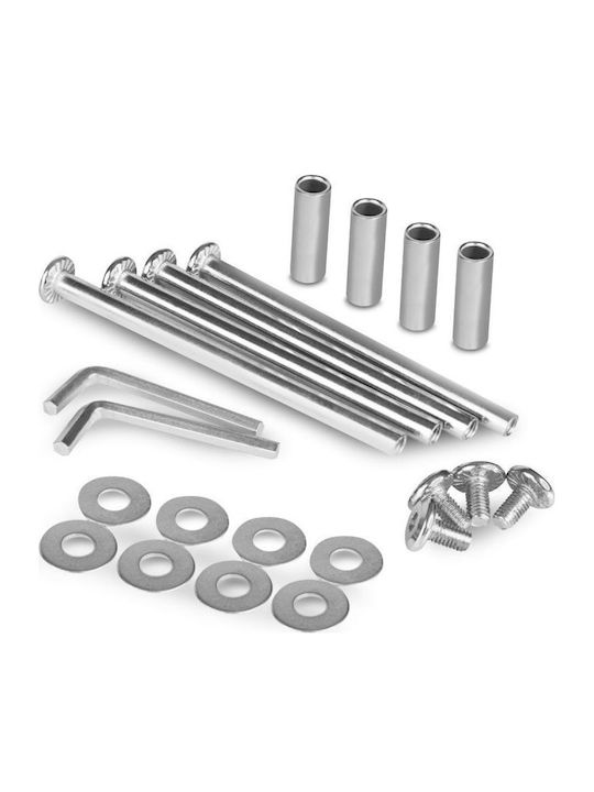 Spokey Quattro 4in1 Inline Einstellbar Rollers Schwarz Erwachsene/Kinder