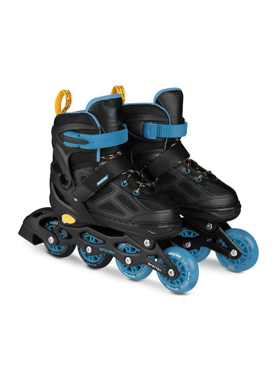 Spokey Quattro 4in1 Inline Einstellbar Rollers Schwarz Erwachsene/Kinder