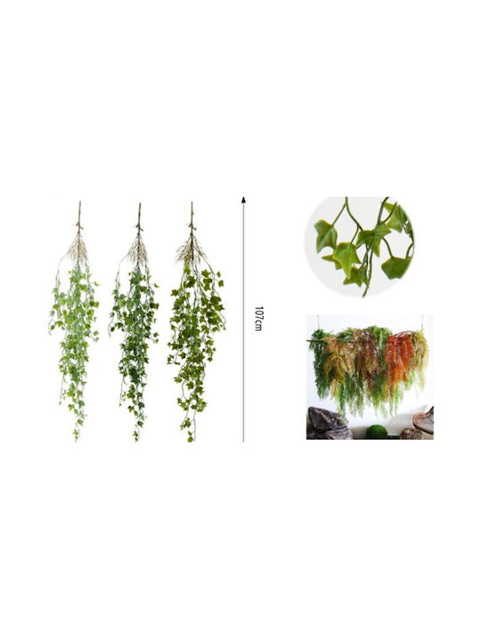 Frunziș Artificial Suspendat 1.07m Verde Fals Decorațiune Casă Grădină Nuntă
