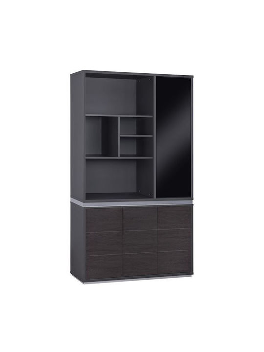 Bibliothek Rosewood Braun 120x40x200cm