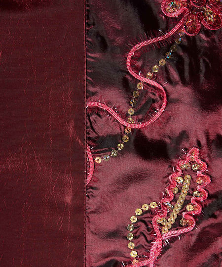 Silk Fashion Καρέ A11 Μπορντώ 120x120εκ. Silk Fashion Καρέ A11 Μπορντώ 120x120εκ.