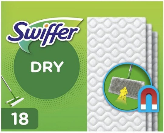 Swiffer Ανταλλακτικό Πανί Παρκετέζας 18τμχ