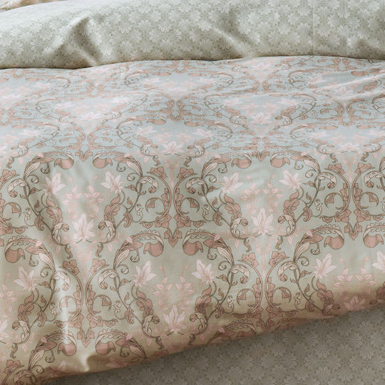 Kentia Duvet Cover Set Cotton Queen with 2 Pillowcases 220x240 Cressida 21