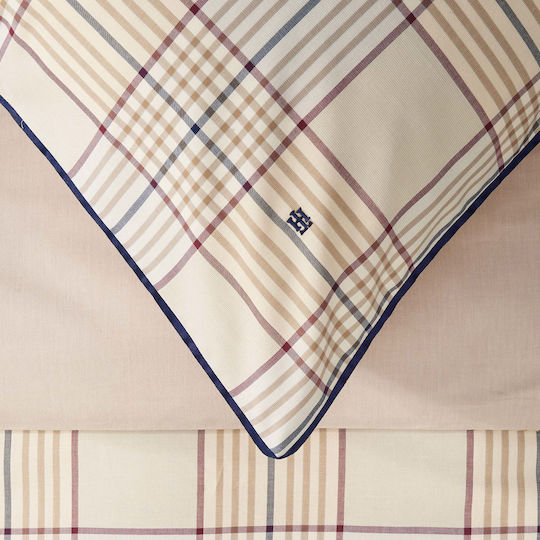 Tommy Hilfiger Trench Set Față de Pernă Bej 50x80cm.